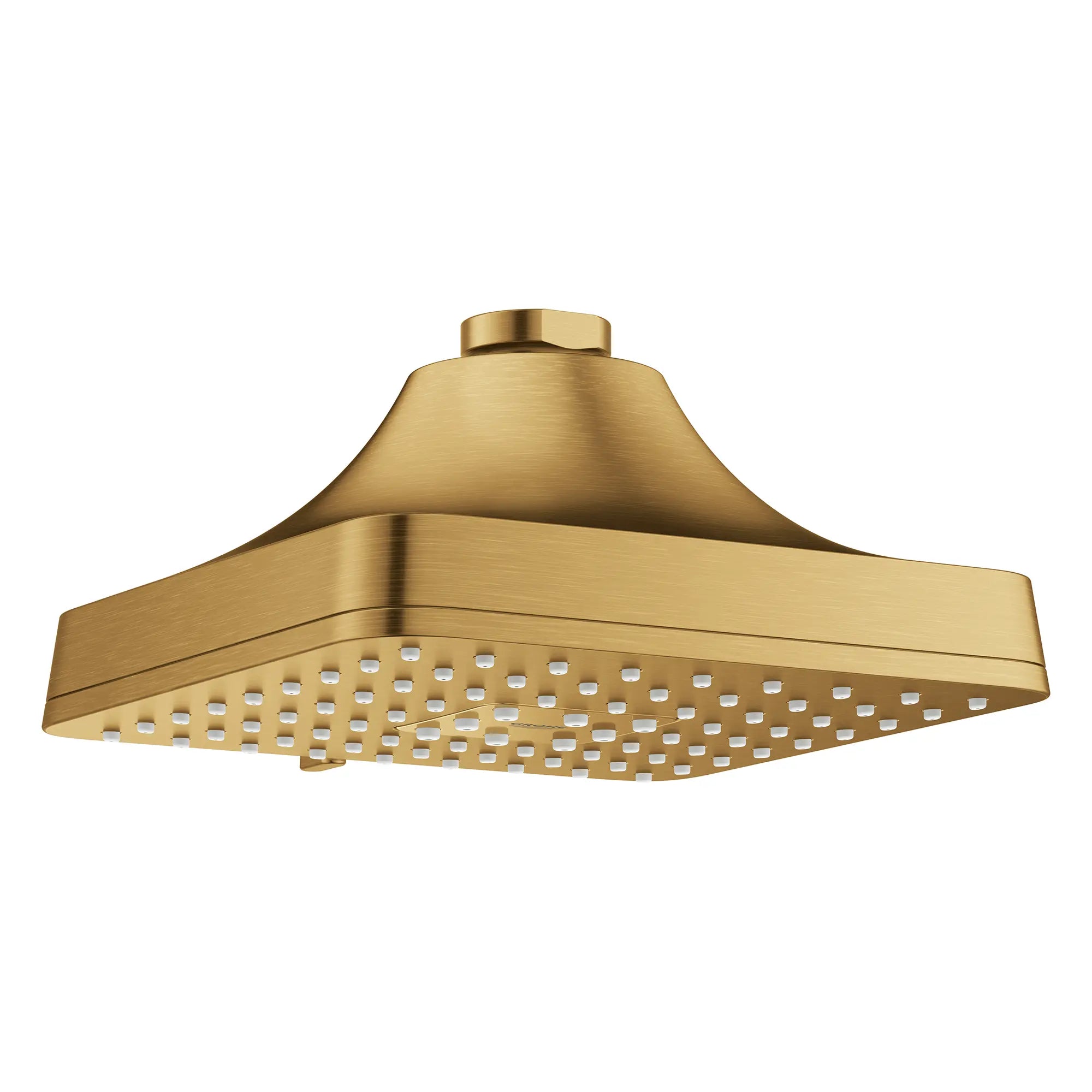 Euphoria 140 with AquaBooster Square Multi Spray Shower Head 1.75 GPM (6.6L/min) // BRUSHED COOL SUNRISE // 282516_Aquabooster_SiloOther_111721GN00_0001_April2026_0_CDNwebp.webp