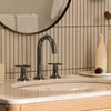[106221A000] Listra Deck Mount Widespread Bathroom Faucet, 1.2gpm (4.5L/min) - GROHE StarLight Chrome
