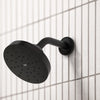[1117142430] Euphoria 140 with AquaBooster Round Single Spray Shower Head 1.75 GPM (6.6L/min) - Brushed Cool Sunrise