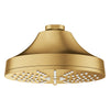 [111716GN00] Euphoria 140 with AquaBooster Round Multi Spray Shower Head 1.75 GPM (6.6L/min) - Hard Graphite