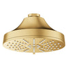 [111716GN00] Euphoria 140 with AquaBooster Round Multi Spray Shower Head 1.75 GPM (6.6L/min) - Hard Graphite