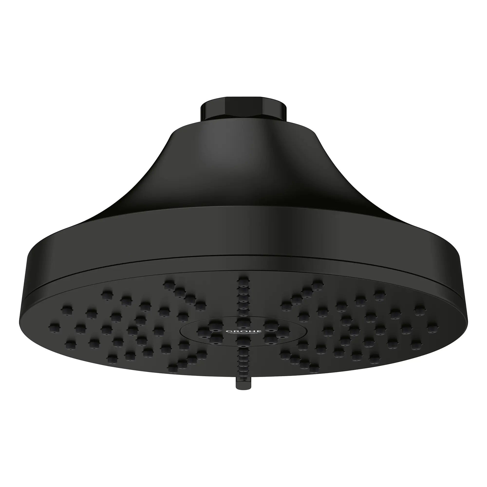 Euphoria 140 with AquaBooster Round Multi Spray Shower Head 1.75 GPM (6.6L/min) // MATTE BLACK // 283641_Aquabooster_SiloFront_1117162430_0001_April2026_0_CDNwebp.webp