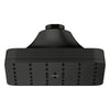[1117182430] Euphoria 140 with AquaBooster Square Single Spray Shower Head 1.75 GPM (6.6L/min) - Matte Black