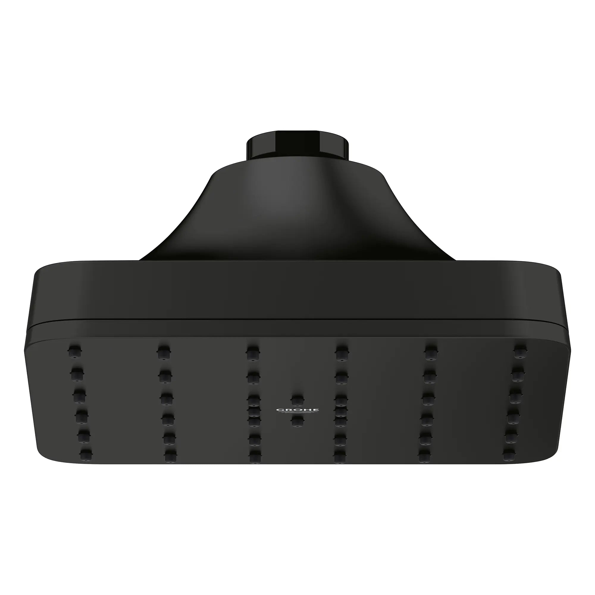 Euphoria 140 with AquaBooster Square Single Spray Shower Head 1.75 GPM (6.6L/min) // MATTE BLACK // 283644_Aquabooster_SiloFront_1117182430_0001_April2026_0_CDNwebp.webp