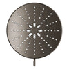 [111659AL00] Rainshower Aqua Multi Spray 5 1/2" Showerhead with Aqua Booster 2.5 GPM (9.5 L/min) - Matte Black