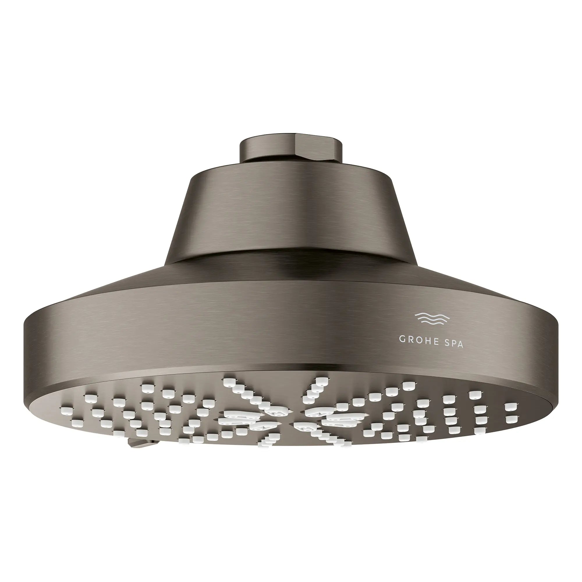 Rainshower Aqua Multi Spray 5 1/2" Showerhead with Aqua Booster 2.5 GPM (9.5 L/min) // BRUSHED HARD GRAPHITE // 283656_Aquabooster_SiloOther_111611AL00_111659AL00_0002_April2026_0_CDNwebp_03204f07-e1b7-4926-bb6e-6ef8c03b9013.webp