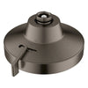 [111659AL00] Rainshower Aqua Multi Spray 5 1/2" Showerhead with Aqua Booster 2.5 GPM (9.5 L/min) - Matte Black