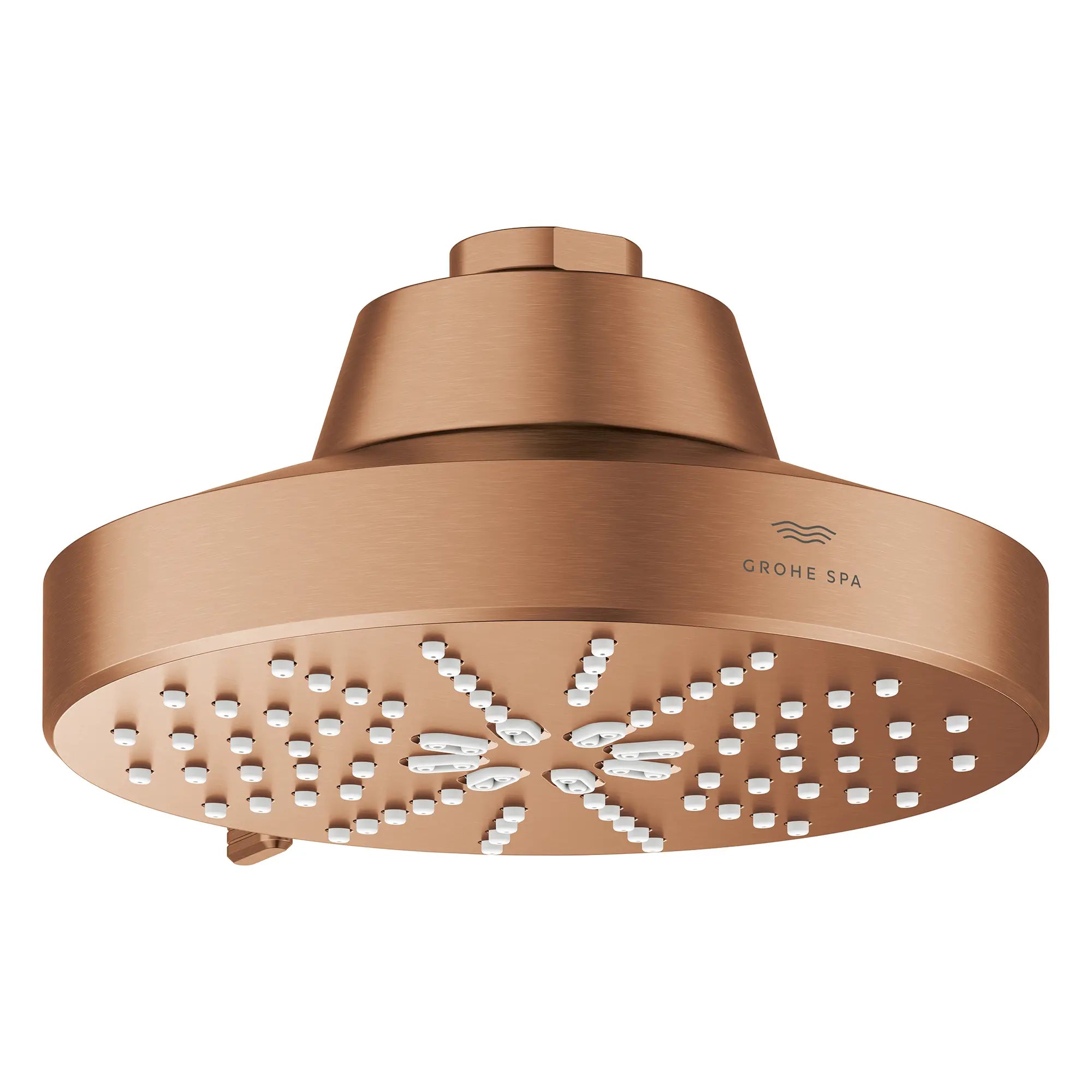 Rainshower Aqua 140 Multi Spray 5 1/2" Shower Head with Aqua Booster 1.75 GPM (6.6 L/min) // BRUSHED WARM SUNSET // 283661_Aquabooster_SiloOther_111611DL00_111659DL00_0003_April2026_0_CDNwebp.webp