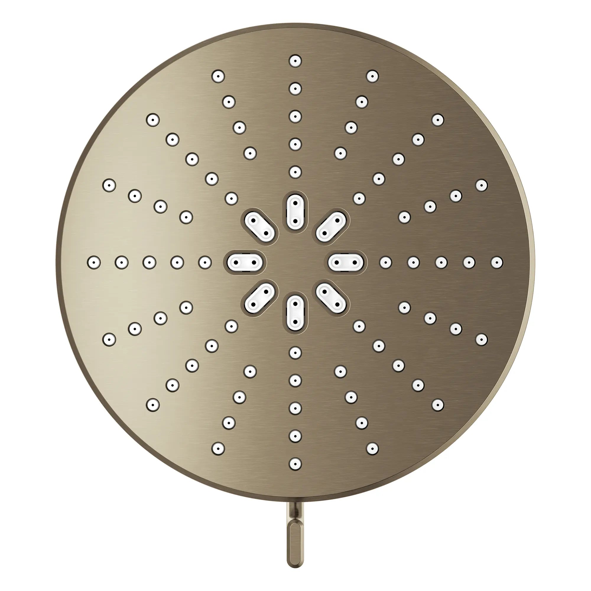 Rainshower Aqua 140 Multi Spray 5 1/2" Shower Head with Aqua Booster 1.75 GPM (6.6 L/min) // BRUSHED NICKEL INFINITYFINISH // 283663_Aquabooster_SiloOther_111611EN00_111659EN00_004_01_0001_April2026_0_CDNwebp.webp