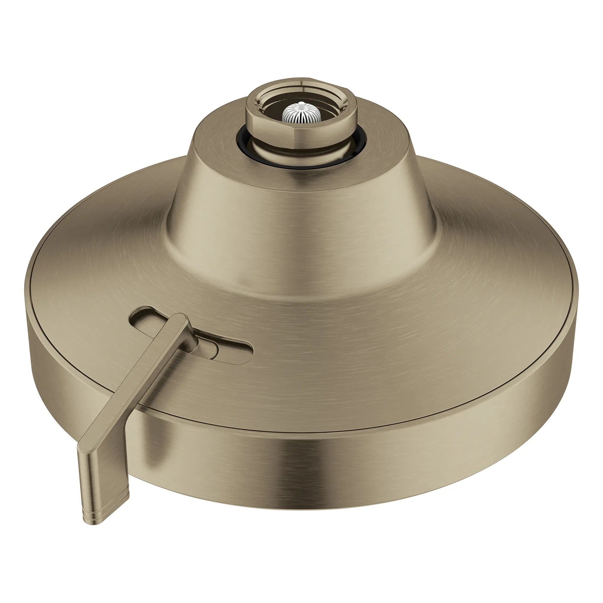 Rainshower Aqua 140 Multi Spray 5 1/2" Shower Head with Aqua Booster 1.75 GPM (6.6 L/min) // BRUSHED NICKEL INFINITYFINISH // 283666_Aquabooster_SiloOther_111611EN00_111659EN00_009_01_0001_April2026_0_CDNwebp.webp
