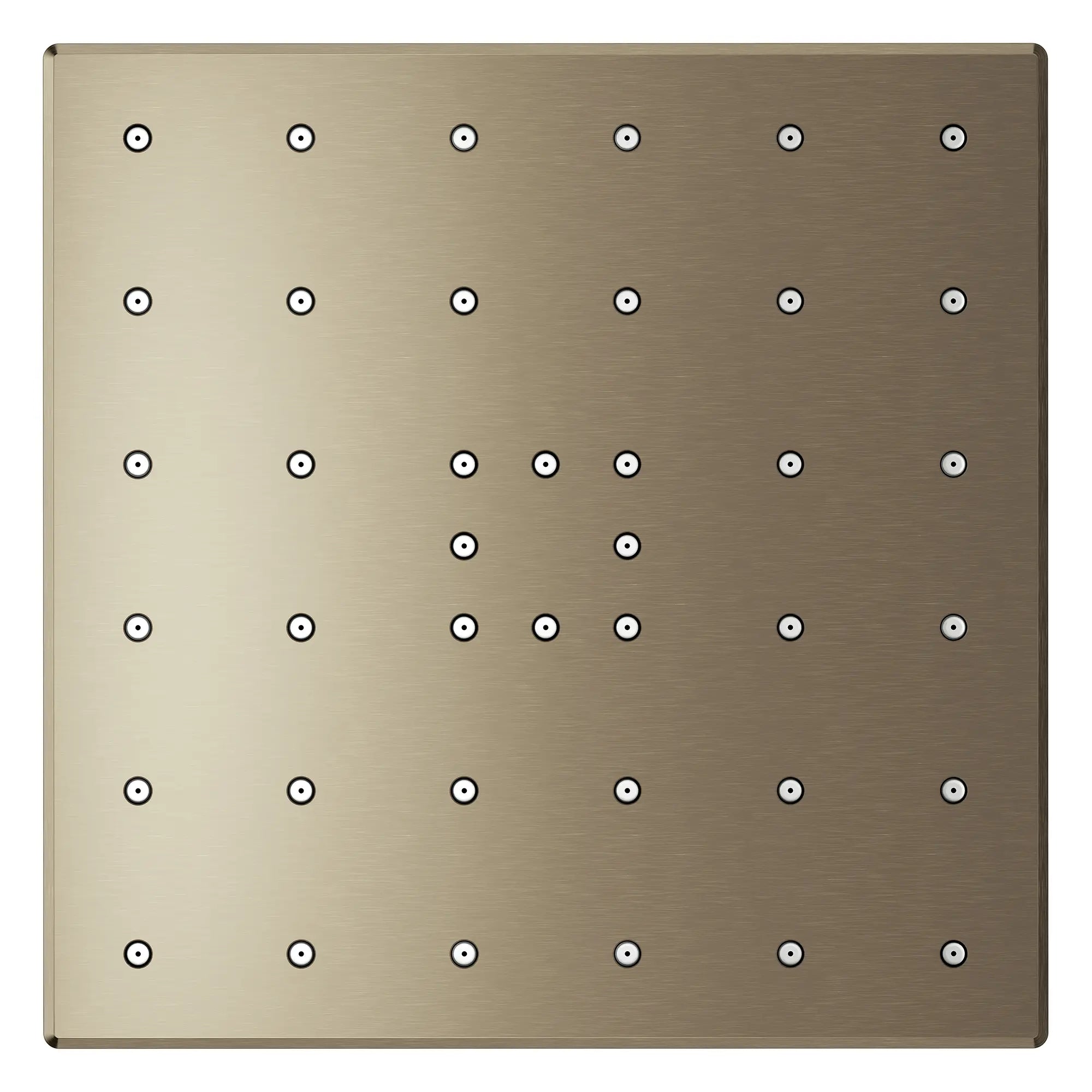 Rainshower Aqua Single Spray 5 1/2" Square Showerhead with AquaBooster 1.75 GPM (6.6 L/min) // BRUSHED NICKEL INFINITYFINISH // 283674_Aquabooster_SiloOther_111661EN00_111668EN00_004_01_0001_April2026_0_CDNwebp.webp
