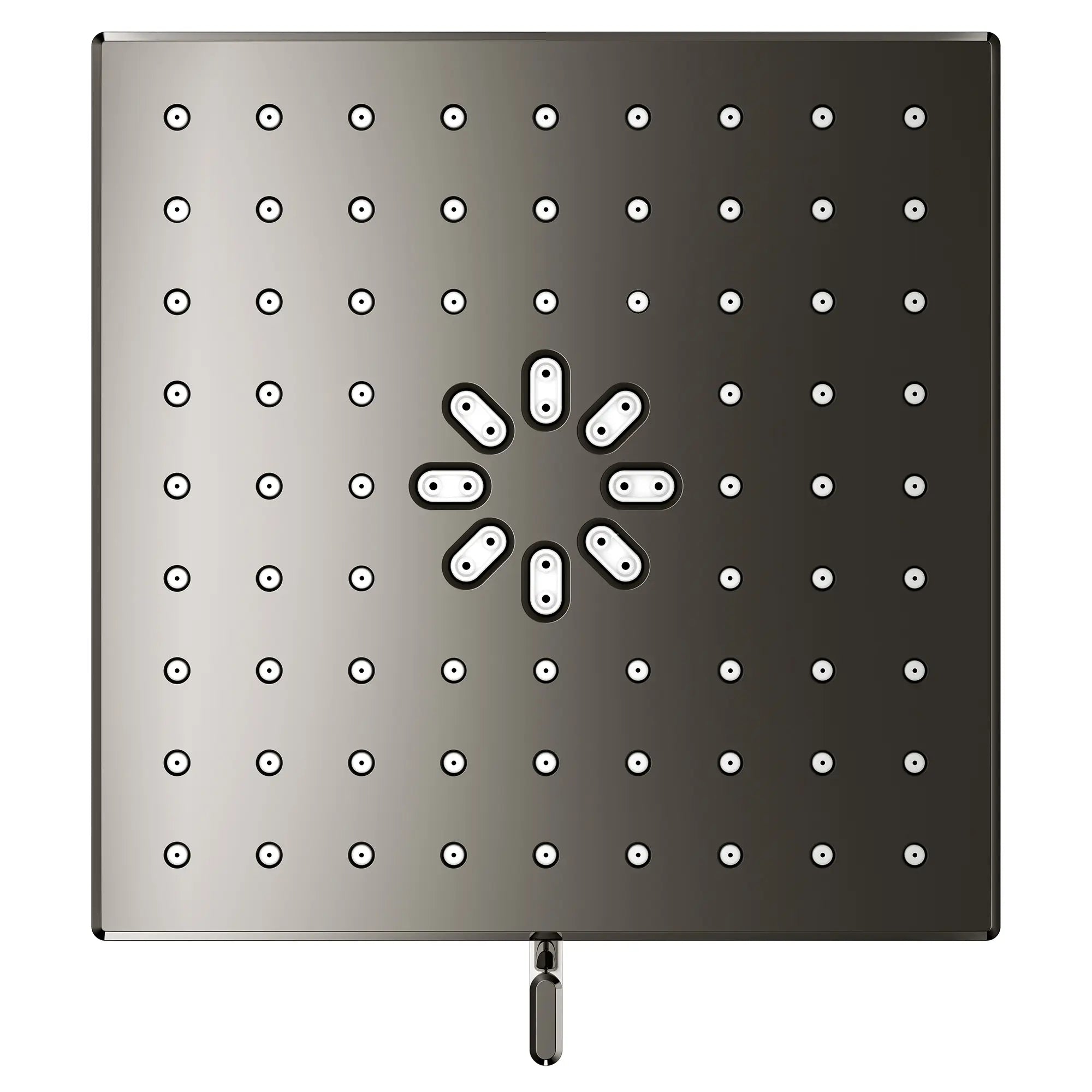 Rainshower Aqua Multi Spray 5 1/2" Square Shower Head with Aqua Booster 1.75 GPM (6.6 L/min) // HARD GRAPHITE // 283676_Aquabooster_SiloOther_111672A000_111673A000_004_01_0001_April2026_0_CDNwebp.webp