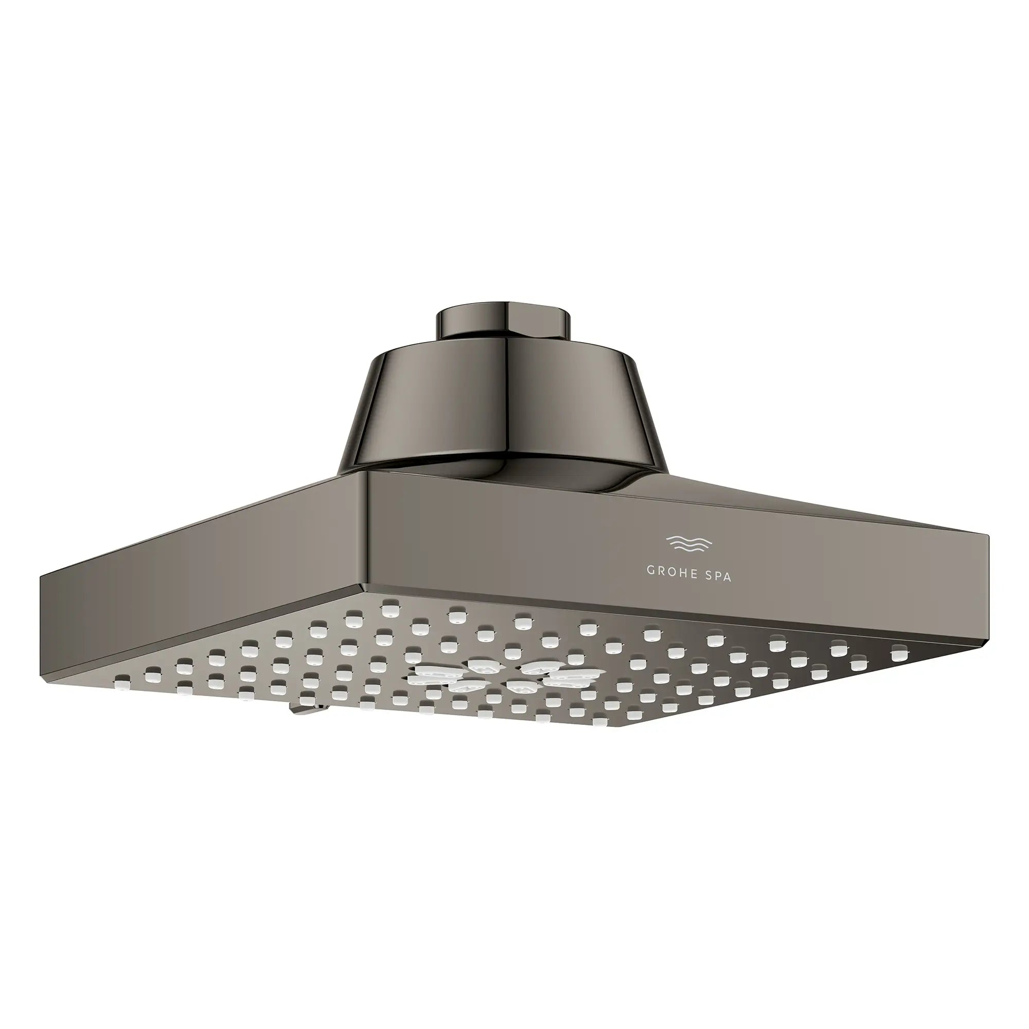 Rainshower Aqua Multi Spray 5 1/2" Square Shower Head with Aqua Booster 1.75 GPM (6.6 L/min) // HARD GRAPHITE // 283678_Aquabooster_SiloOther_111672A000_111673A000_007_01_0001_April2026_0_CDNwebp.webp