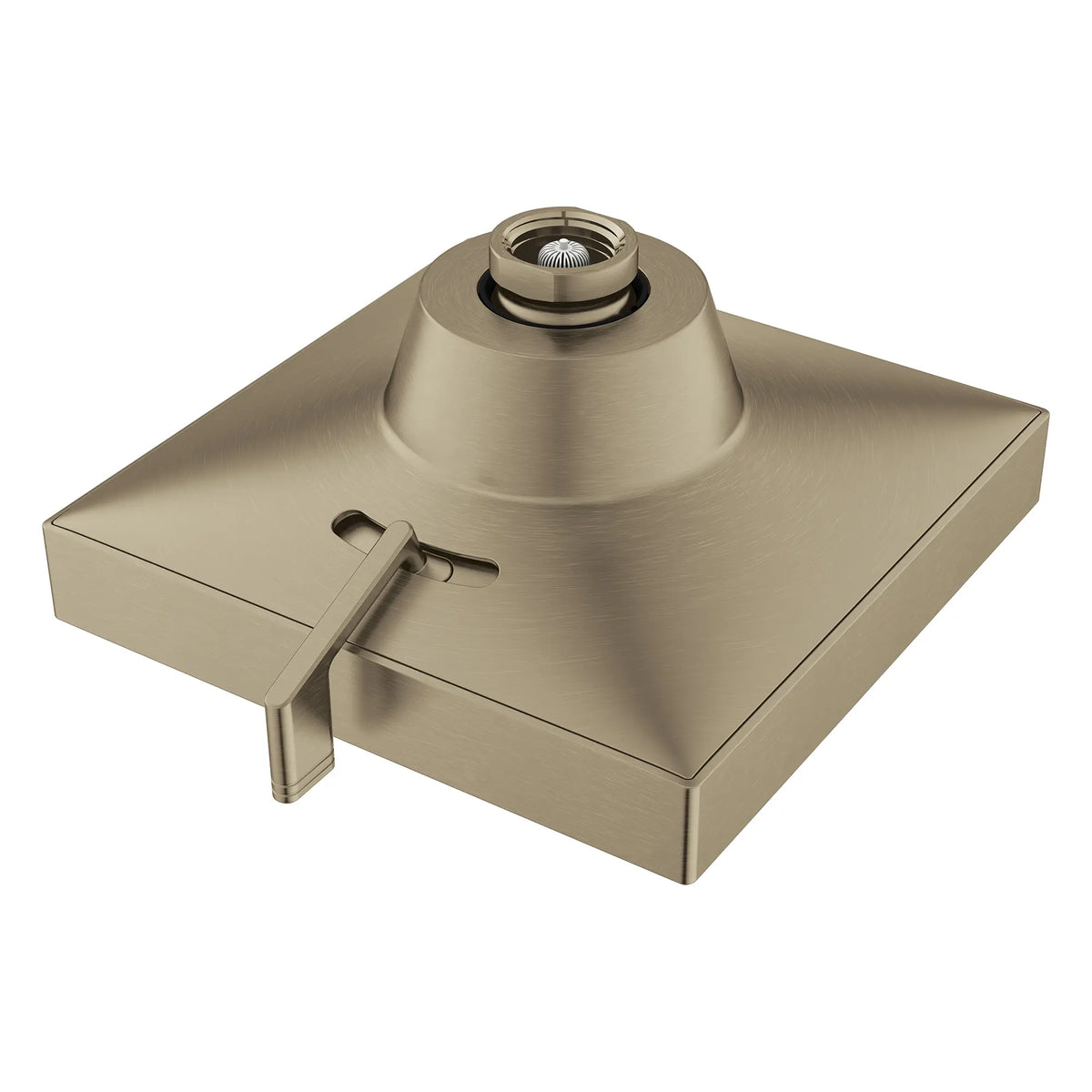 Rainshower Aqua Multi Spray 5 1/2" Square Shower Head with AquaBooster 1.75 GPM (6.6 L/min) // BRUSHED NICKEL INFINITYFINISH // 283692_Aquabooster_SiloOther_111672EN00_111673EN00_009_01_0001_April2026_0_CDNwebp.webp