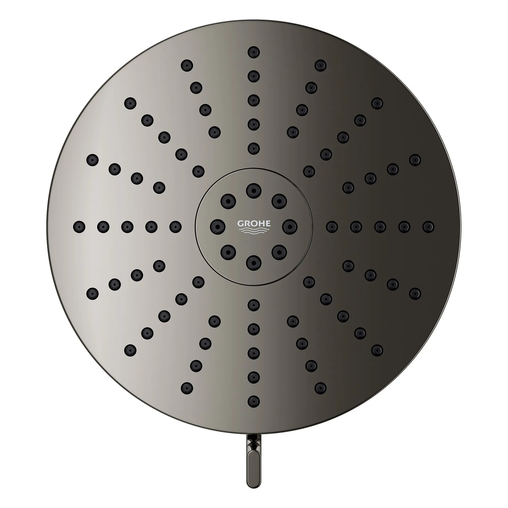 Euphoria 140 with AquaBooster Round Multi Spray Shower Head 1.75 GPM (6.6L/min) // HARD GRAPHITE // 283697_Aquabooster_SiloOther_111716A000_0001_April2026_0_CDNwebp.webp