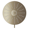 [111716EN00] Euphoria 140 with AquaBooster Round Multi Spray Shower Head 1.75 GPM (6.6L/min) - Hard Graphite