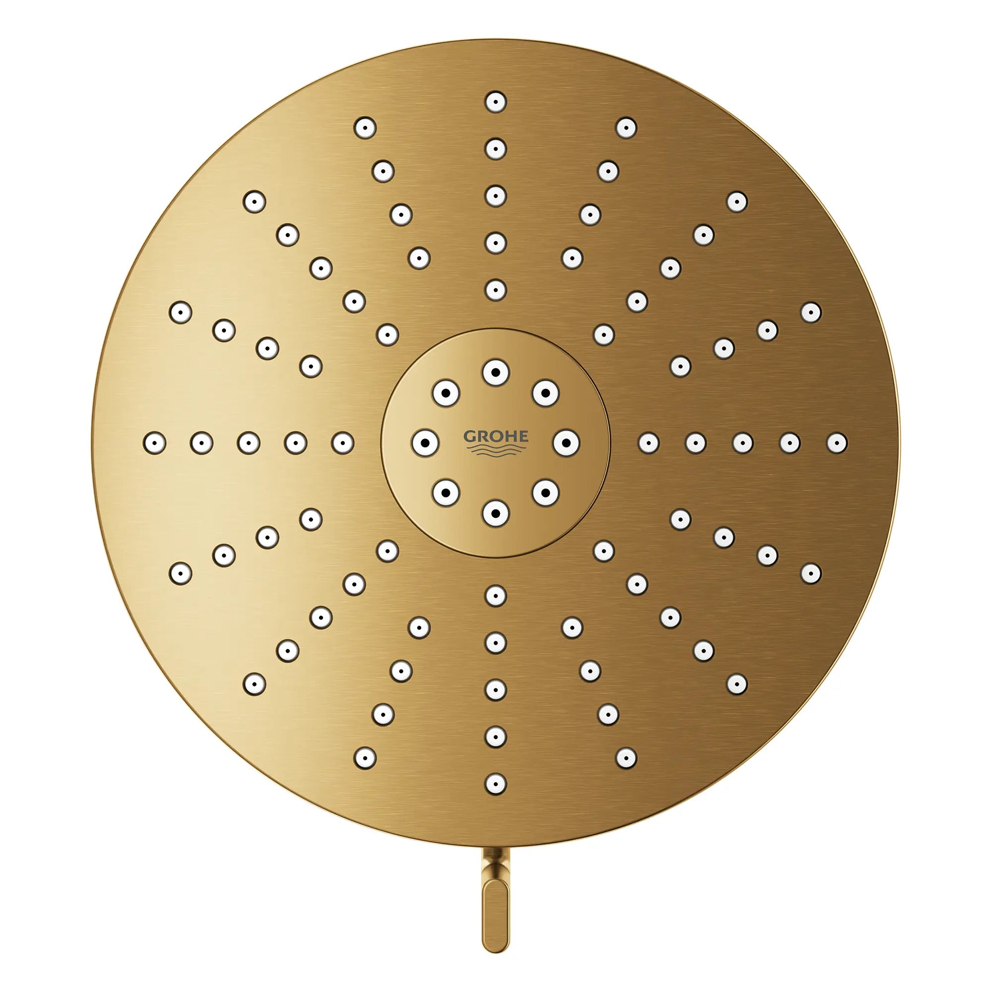 Euphoria 140 with AquaBooster Round Multi Spray Shower Head 1.75 GPM (6.6L/min) // BRUSHED COOL SUNRISE // 283702_Aquabooster_SiloOther_111716GN00_0001_April2026_0_CDNwebp.webp