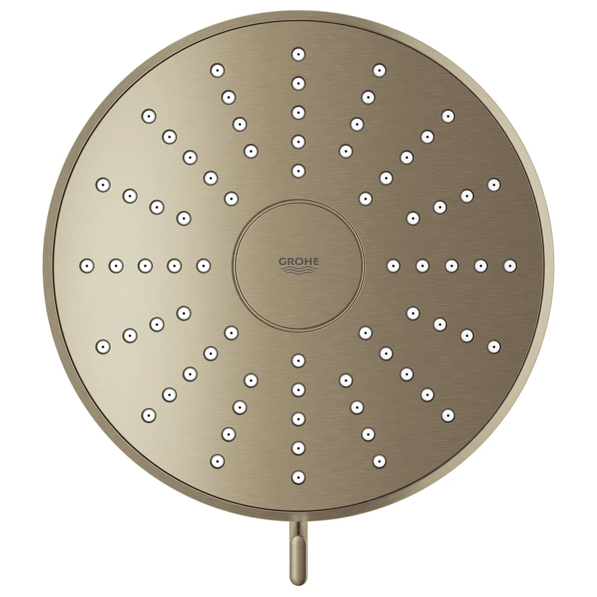 Tempesta 140 with AquaBooster Round Multi Spray Shower Head 1.75 GPM (6.6L/min) // BRUSHED NICKEL INFINITYFINISH // 283725_Aquabooster_SiloOther_111746EN00_0002_April2026_0_CDNwebp.webp