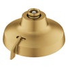 [111746GN00] Tempesta 140 with AquaBooster Round Multi Spray Shower Head 1.75 GPM (6.6L/min) - Brushed Cool Sunrise