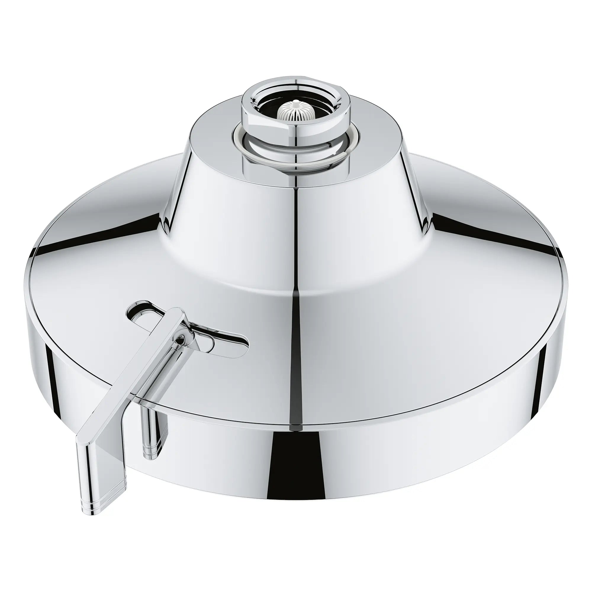 Rainshower Aqua 140 Multi Spray 5 1/2" Shower Head with Aqua Booster 1.75 GPM (6.6 L/min) // GROHE STARLIGHT CHROME // 283743_Aquabooster_SiloOther_1116110000_1116590000_0002_April2026_0_CDNwebp.webp