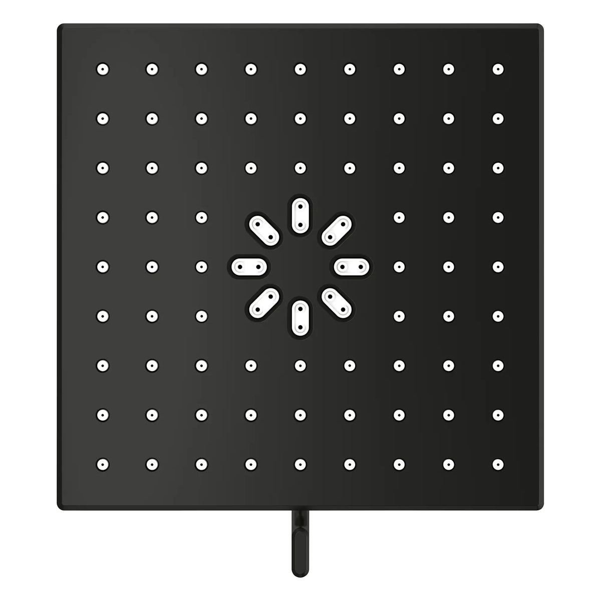 Rainshower Aqua Multi Spray 5 1/2" Square Shower Head with AquaBooster 1.75 GPM (6.6 L/min) // MATTE BLACK // 283751_Aquabooster_SiloOther_1116722430_1116732430_0001_April2026_0_CDNwebp.webp