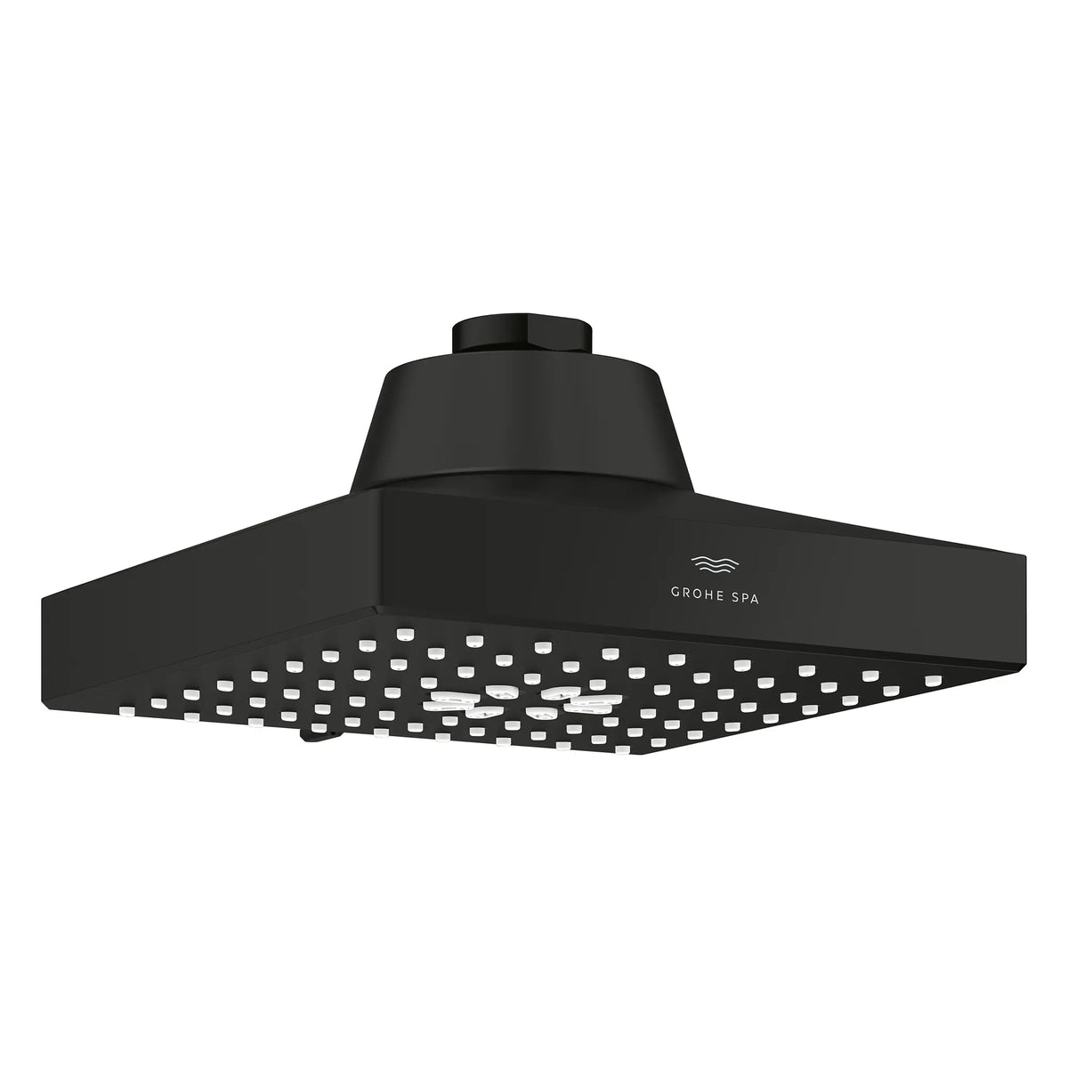 Rainshower Aqua Multi Spray 5 1/2" Square Shower Head with AquaBooster 1.75 GPM (6.6 L/min) // MATTE BLACK // 283752_Aquabooster_SiloOther_1116722430_1116732430_0002_April2026_0_CDNwebp.webp