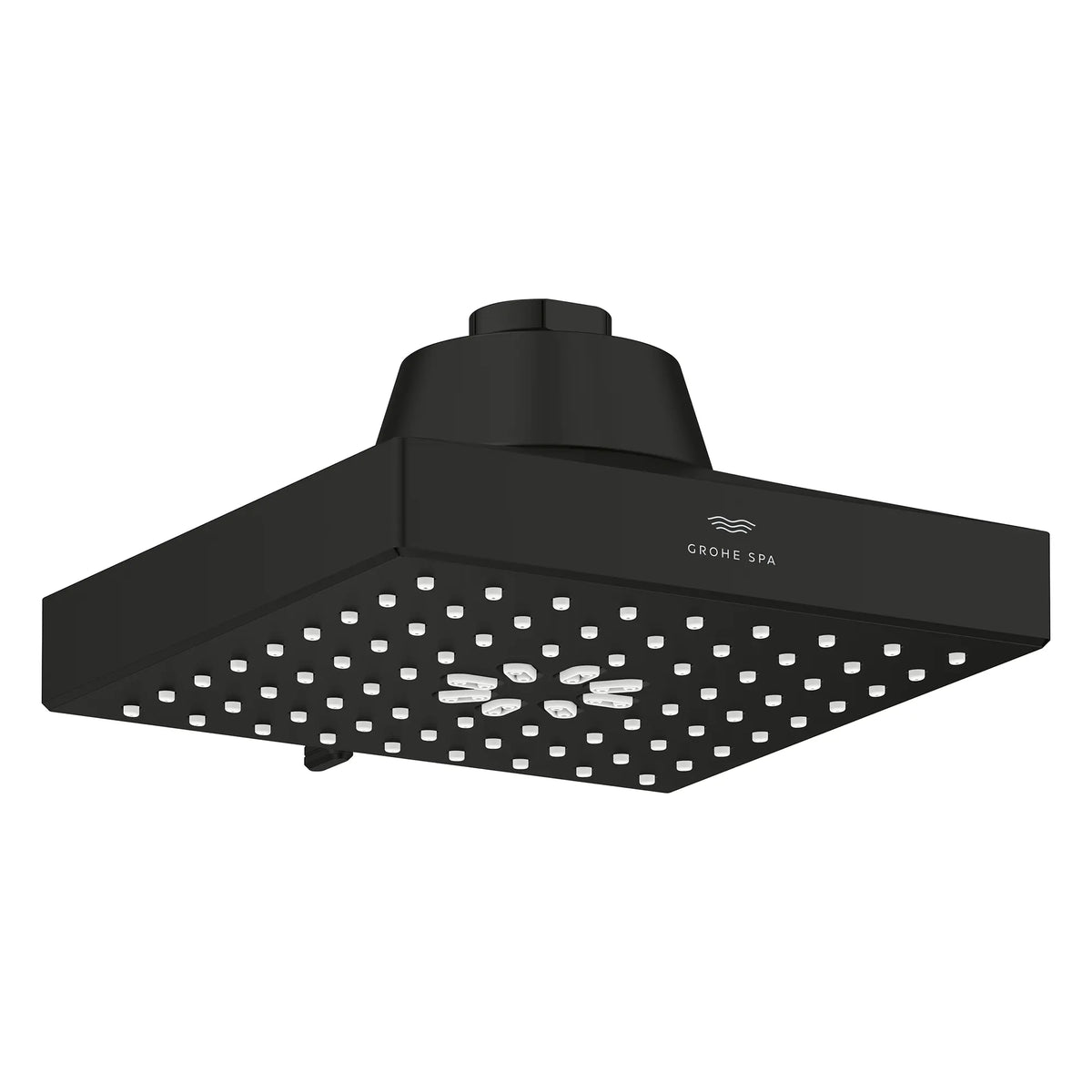 Rainshower Aqua Multi Spray 5 1/2" Square Shower Head with AquaBooster 1.75 GPM (6.6 L/min) // MATTE BLACK // 283753_Aquabooster_SiloOther_1116722430_1116732430_0003_April2026_0_CDNwebp.webp