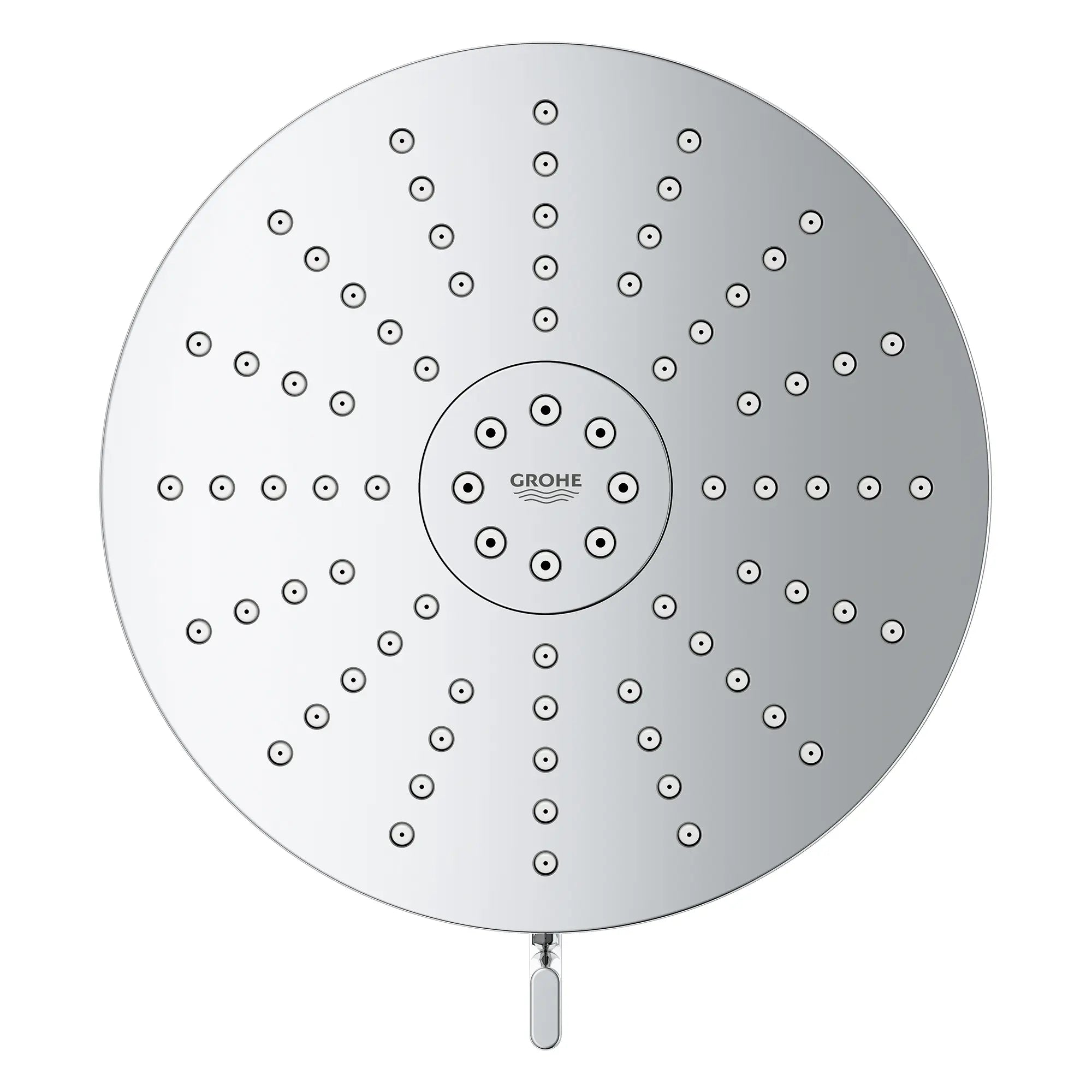 Euphoria 140 with AquaBooster Round Multi Spray Shower Head 1.75 GPM (6.6L/min) // GROHE STARLIGHT CHROME // 283755_Aquabooster_SiloOther_1117160000_0001_April2026_0_CDNwebp.webp