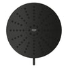 [1117162430] Euphoria 140 with AquaBooster Round Multi Spray Shower Head 1.75 GPM (6.6L/min) - Hard Graphite