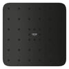 [1117182430] Euphoria 140 with AquaBooster Square Single Spray Shower Head 1.75 GPM (6.6L/min) - Matte Black