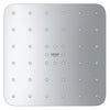 [1117180000] Euphoria 140 with AquaBooster Square Single Spray Shower Head 1.75 GPM (6.6L/min) - Matte Black