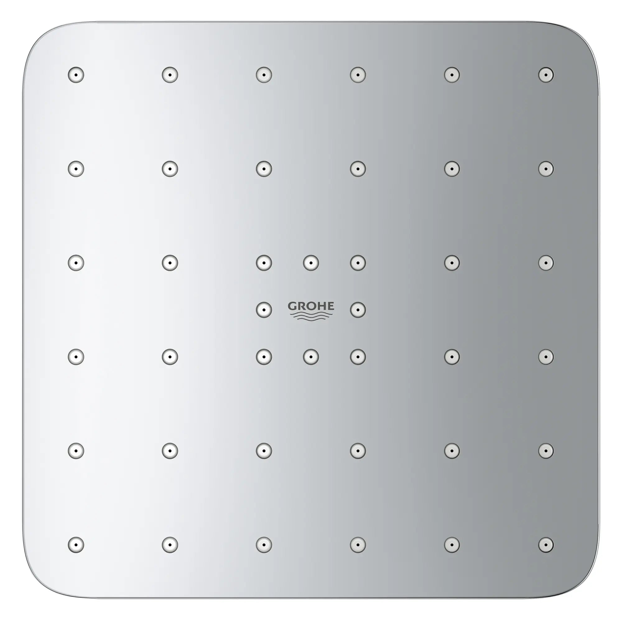 Euphoria 140 with AquaBooster Square Single Spray Shower Head 1.75 GPM (6.6L/min) // GROHE STARLIGHT CHROME // 283762_Aquabooster_SiloOther_1117180000_0001_April2026_0_CDNwebp.webp