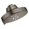 [111659AL00] Rainshower Aqua Multi Spray 5 1/2" Showerhead with Aqua Booster 2.5 GPM (9.5 L/min) - Matte Black