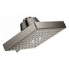 [111672A000] Rainshower Aqua Multi Spray 5 1/2" Square Shower Head with Aqua Booster 1.75 GPM (6.6 L/min) - GROHE StarLight Chrome