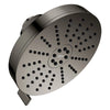 [111716A000] Euphoria 140 with AquaBooster Round Multi Spray Shower Head 1.75 GPM (6.6L/min) - Hard Graphite