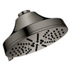 [111716A000] Euphoria 140 with AquaBooster Round Multi Spray Shower Head 1.75 GPM (6.6L/min) - Hard Graphite