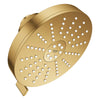 [111716GN00] Euphoria 140 with AquaBooster Round Multi Spray Shower Head 1.75 GPM (6.6L/min) - Hard Graphite