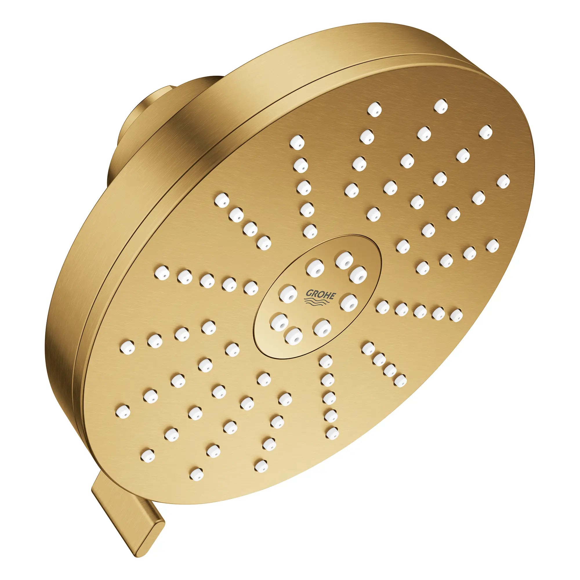 Euphoria 140 with AquaBooster Round Multi Spray Shower Head 1.75 GPM (6.6L/min) // BRUSHED COOL SUNRISE // 283812_Aquabooster_SiloRight_111716GN00_0001_April2026_0_CDNwebp.webp