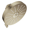 [111716EN00] Euphoria 140 with AquaBooster Round Multi Spray Shower Head 1.75 GPM (6.6L/min) - Hard Graphite