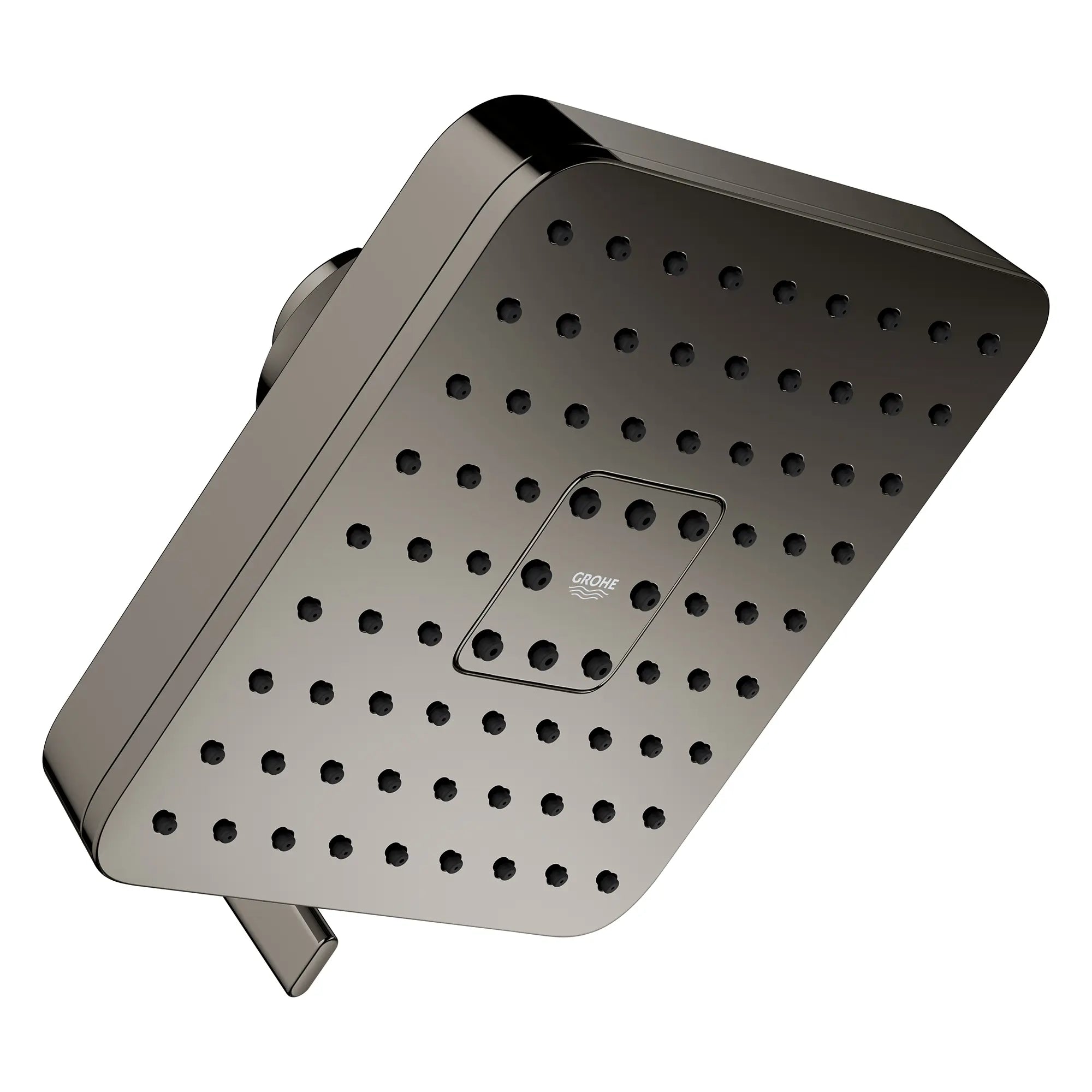 Euphoria 140 with AquaBooster Square Multi Spray Shower Head 1.75 GPM (6.6L/min) // HARD GRAPHITE // 283821_Aquabooster_SiloRight_111721A000_0001_April2026_0_CDNwebp.webp