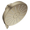 [111746EN00] Tempesta 140 with AquaBooster Round Multi Spray Shower Head 1.75 GPM (6.6L/min) - Brushed Cool Sunrise