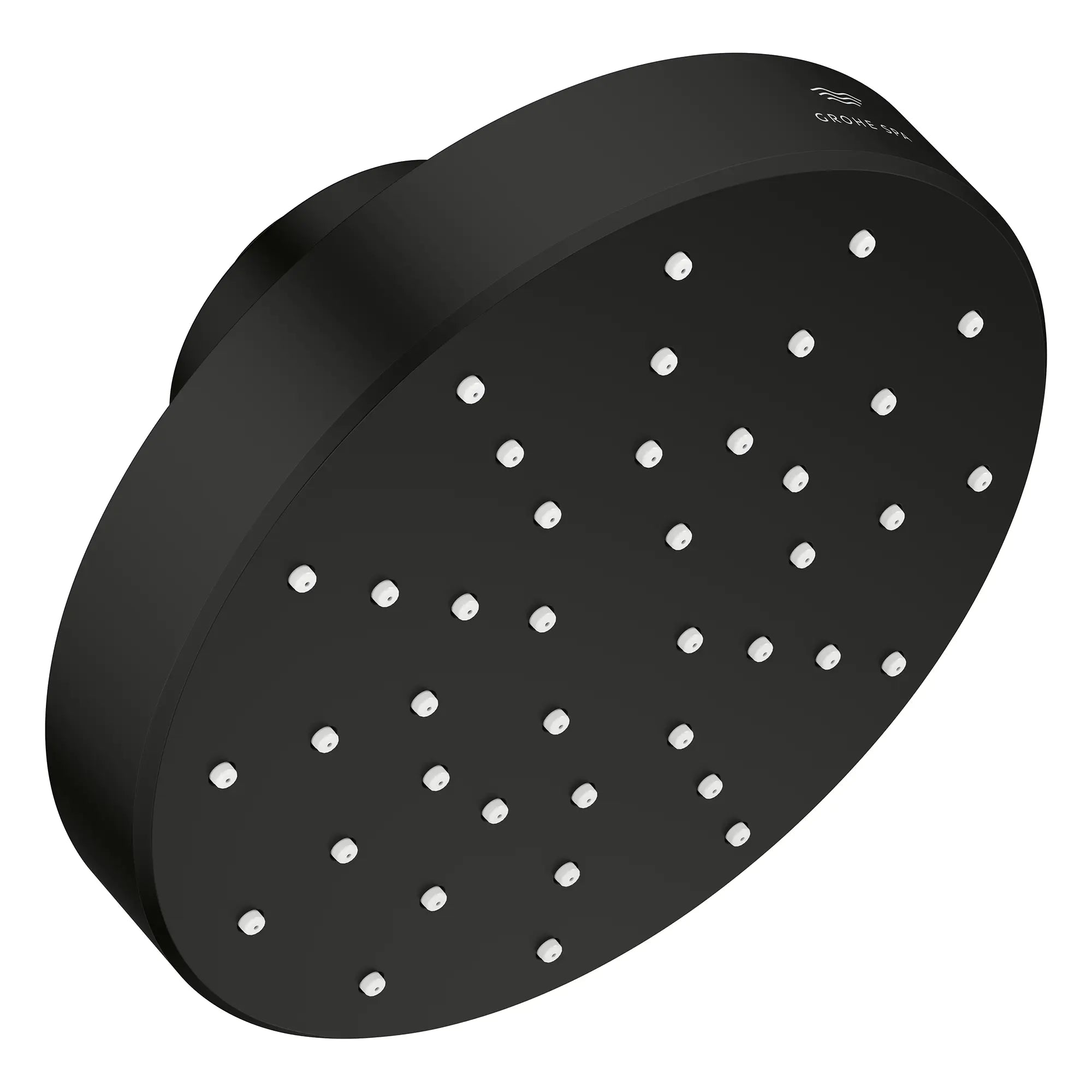 Rainshower Aqua 140 Mono Spray 5 1/2" Showerhead with Aqua Booster 2.5 GPM (9.5 L/min) // MATTE BLACK // 283838_Aquabooster_SiloRight_1115182430_1115192430_0001_April2026_0_CDNwebp_8c817e7c-4230-4e66-8ecc-8950a7b09c78.webp