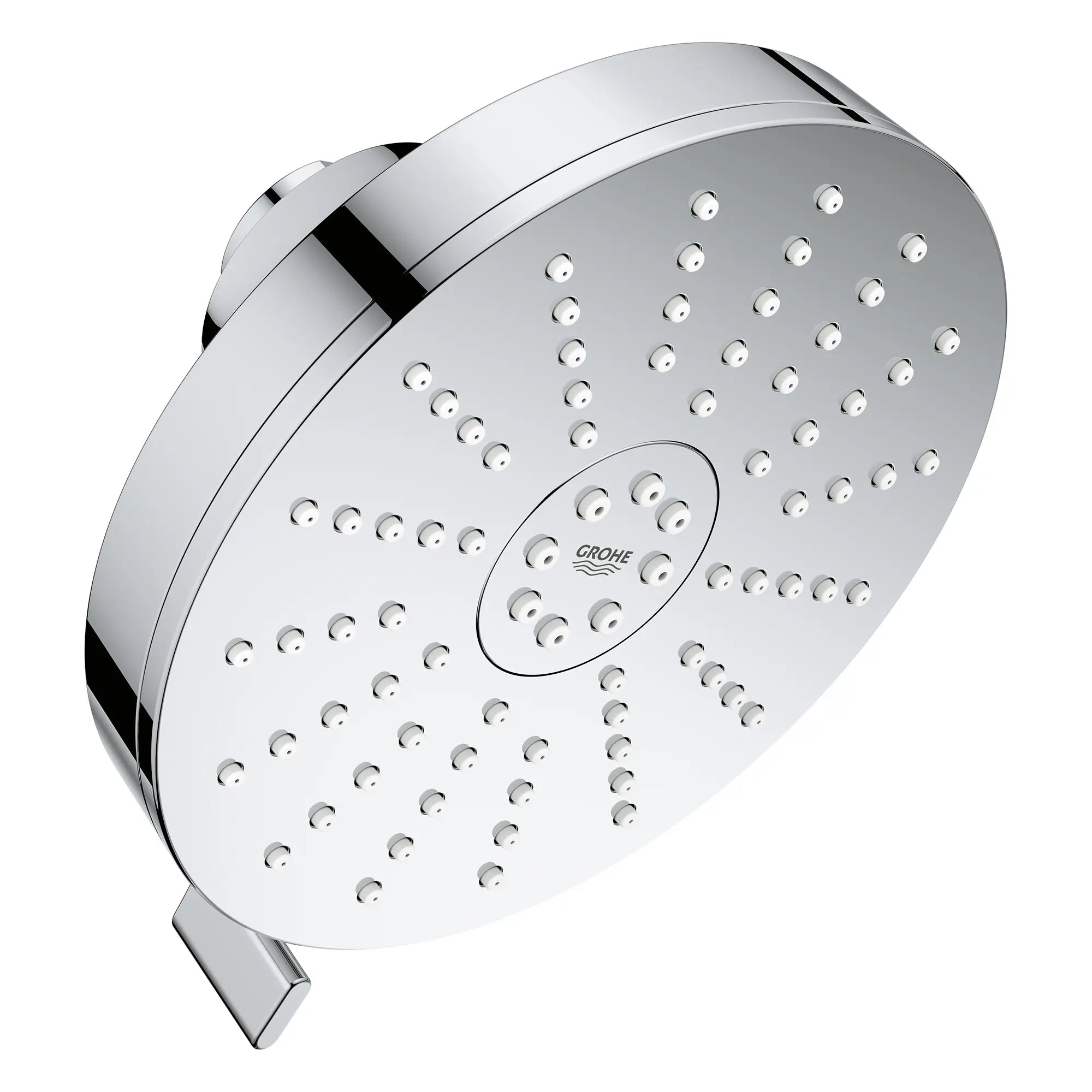 Euphoria 140 with AquaBooster Round Multi Spray Shower Head 1.75 GPM (6.6L/min) // GROHE STARLIGHT CHROME // 283848_Aquabooster_SiloRight_1117160000_0001_April2026_0_CDNwebp.webp