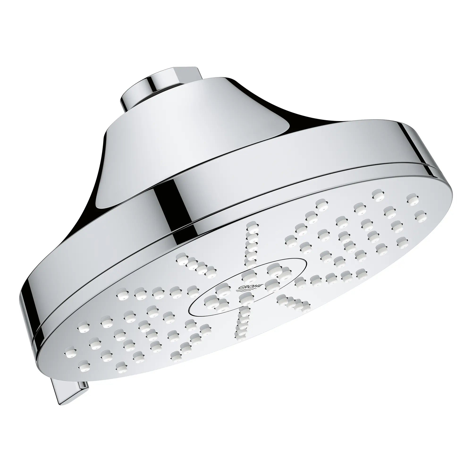 Euphoria 140 with AquaBooster Round Multi Spray Shower Head 1.75 GPM (6.6L/min) // GROHE STARLIGHT CHROME // 283849_Aquabooster_SiloRight_1117160000_0002_April2026_0_CDNwebp.webp