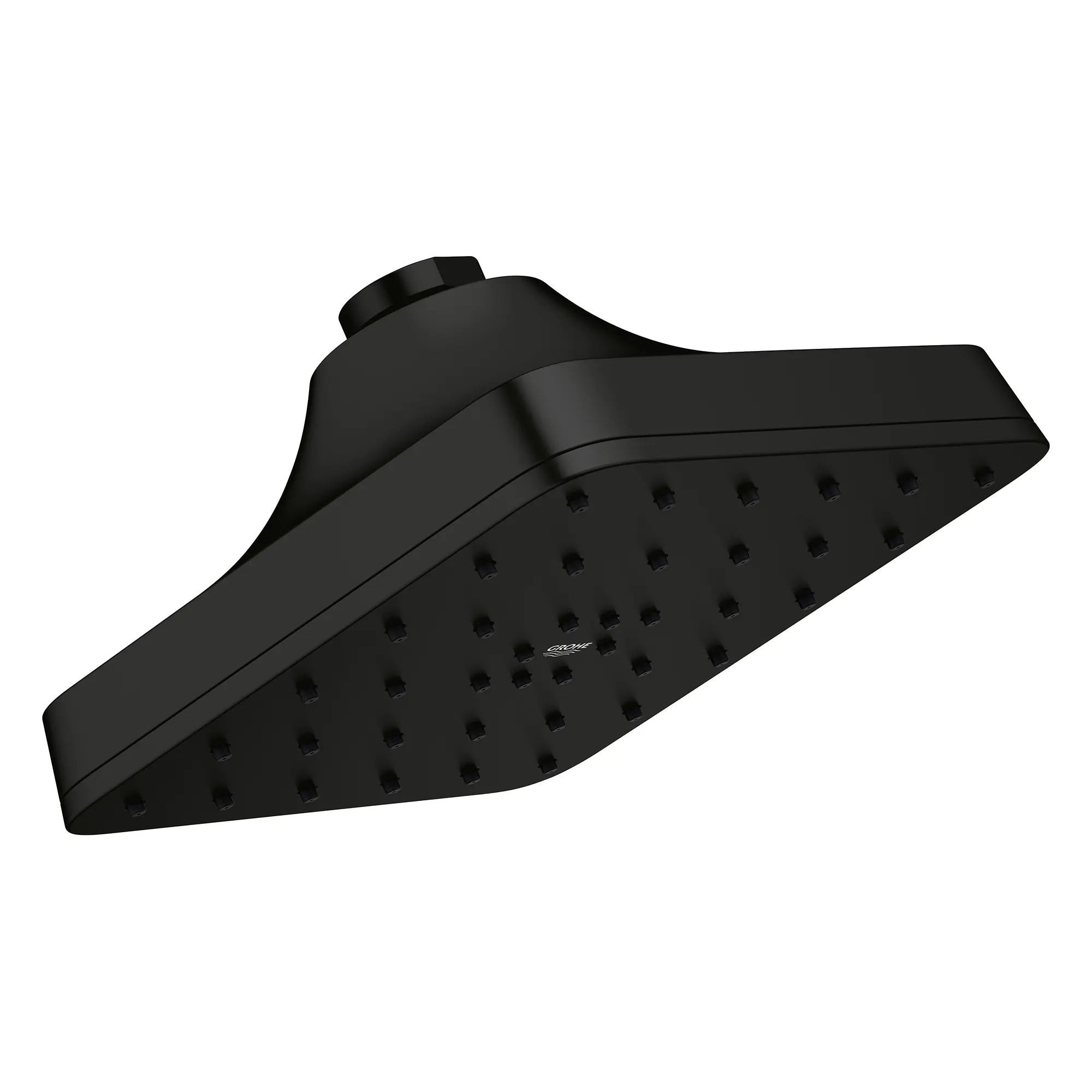 Euphoria 140 with AquaBooster Square Single Spray Shower Head 1.75 GPM (6.6L/min) // MATTE BLACK // 283855_Aquabooster_SiloRight_1117182430_0002_April2026_0_CDNwebp.webp
