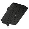 [1117212430] Euphoria 140 with AquaBooster Square Multi Spray Shower Head 1.75 GPM (6.6L/min) - Hard Graphite