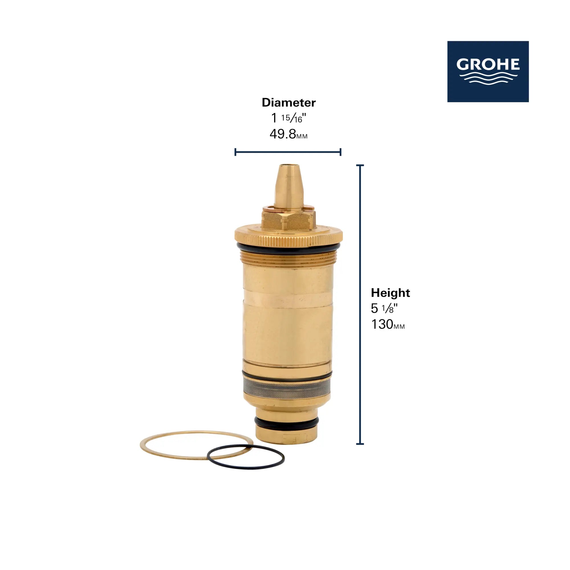 Paraffin Cartridge // GROHE STARLIGHT CHROME // 284047_ReplacePart_Infographic_47025000_0001_JAN2026_0_CDNwebp.webp