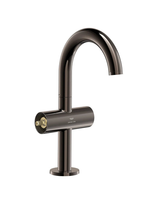 Atrio Single Hole Two-Handle M-Size Bathroom Faucet without Handles, 1.2 GPM (4.5 L/min) - Hard Graphite