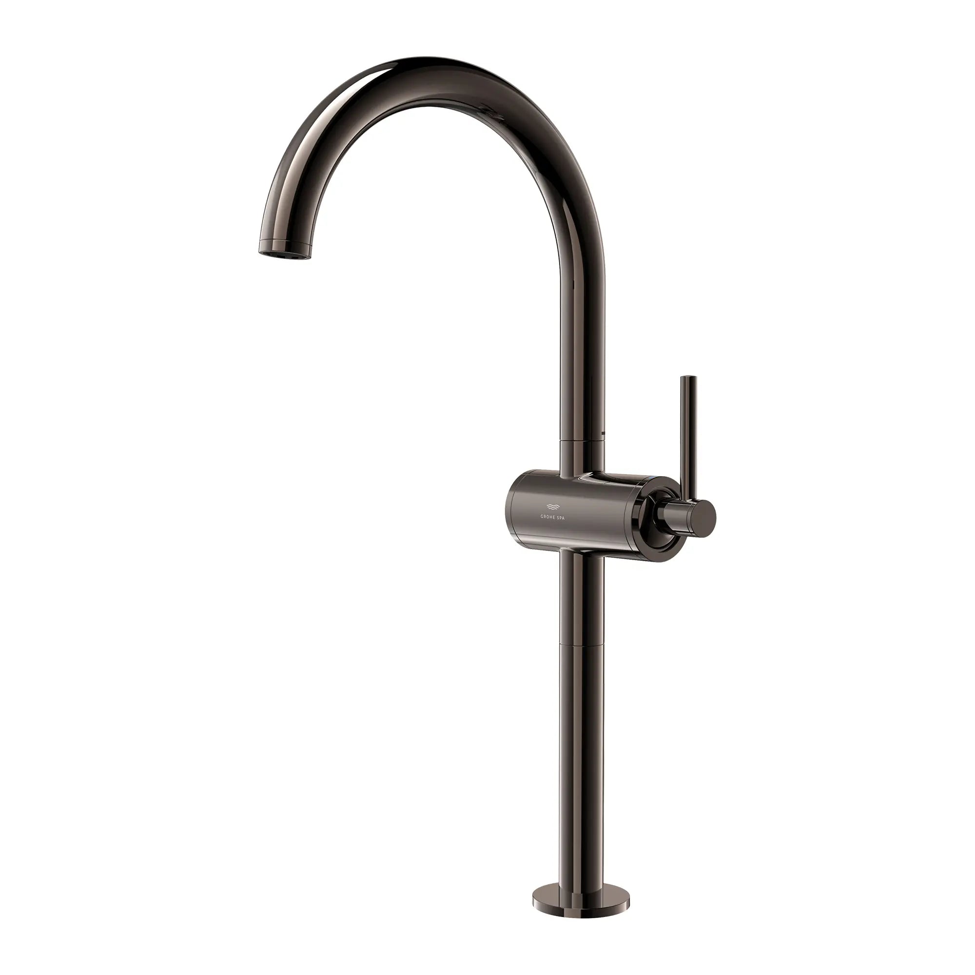 Single Hole Single-Handle Deck Mount Vessel Sink Faucet 4.6 L/min (1.2 GPM) // HARD GRAPHITE // 285286_Atrio_PC_SiloLeft_24352A000_0001_APRIL2026_0_CDNwebp.webp