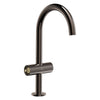 [21146A00] Atrio Single Hole Two-Handle L-Size Bathroom Faucet without Handles, 1.2 GPM (4.5 L/min) - Brushed Hard Graphite